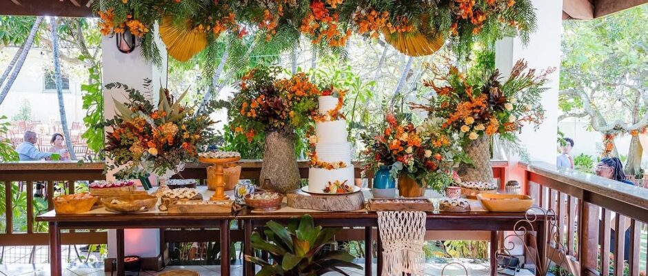 Talita Pinheiro: uma decoração que transforma o casamento em experiência sensorial