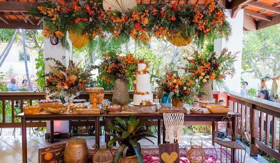 Talita Pinheiro: uma decoração que transforma o casamento em experiência sensorial