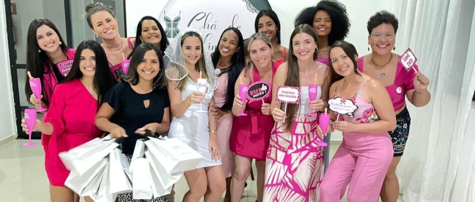 Chá de Lingerie com Gabi: uma experiência leve, divertida e inesquecível para a noiva