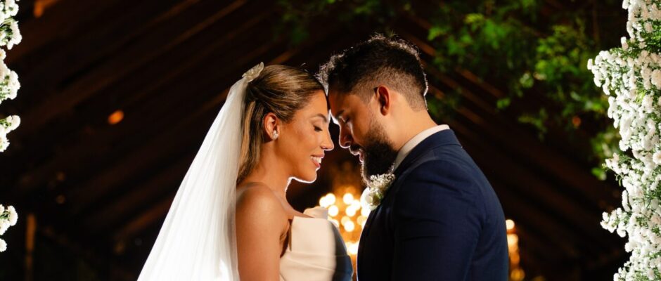 Kamilla & Tiago: um casamento cercado de natureza, emoção e elegância na Villa Cheberle