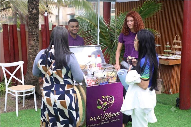 Açaí Bloom: uma experiência refrescante e sofisticada para surpreender os convidados do seu casamento